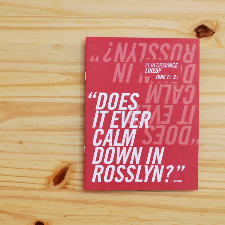 Rosslyn Super Nova Zine