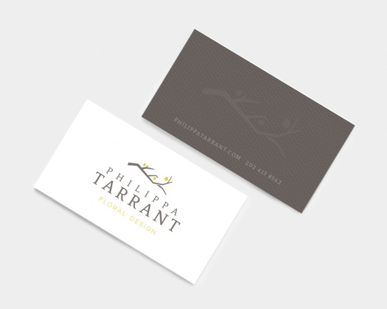 Philippa Tarrant Floral Designs Business Cards