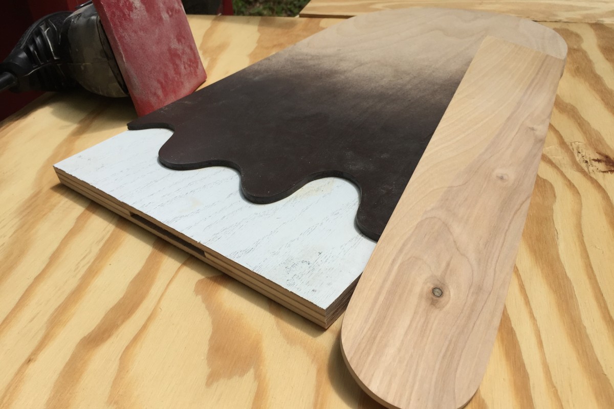 Wood Popsicle Sculpture